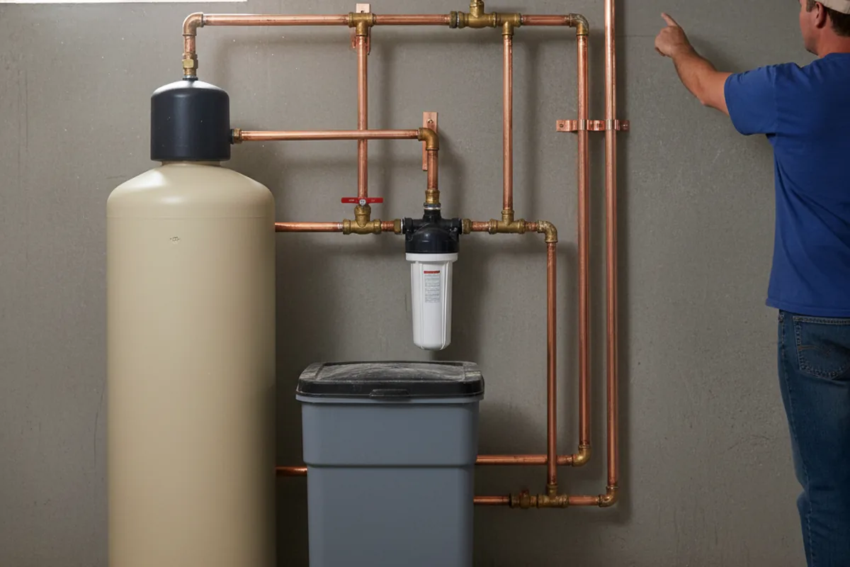 Whole-house water treatment system installed in Middleburg